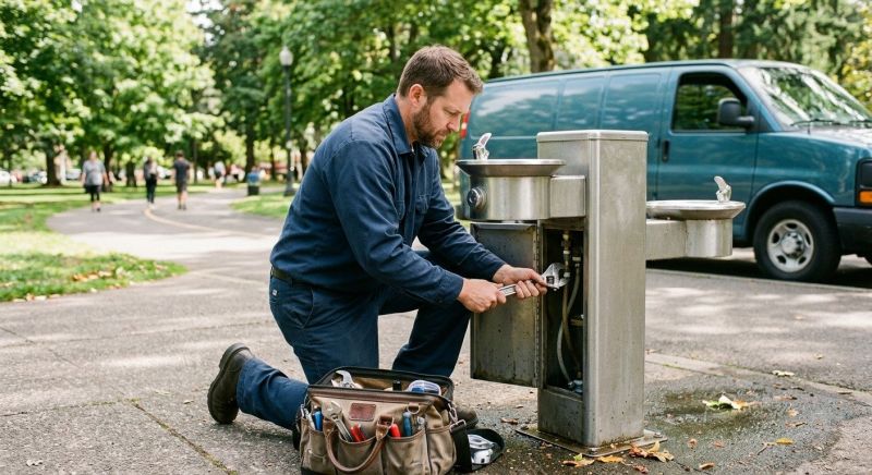 Drinking Fountain Maintenance in Carson City, NV